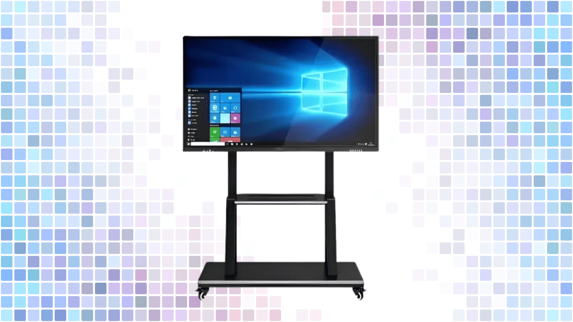 Trolley Floor Stand for Interactive Flat Panel